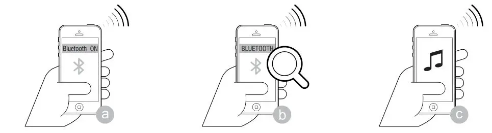 OMNITRONIC DJP-900P MK2 PA Amplifier - Setting up a Bluetooth connection with mobile devices
