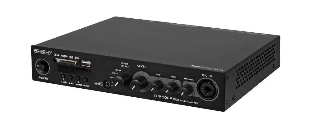 Omnitronic Djp-900p Mk2 Pa Amplifier User Manual