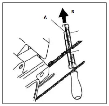 FIELDMANN FZP 3714 B Petrol Chain Saw-12
