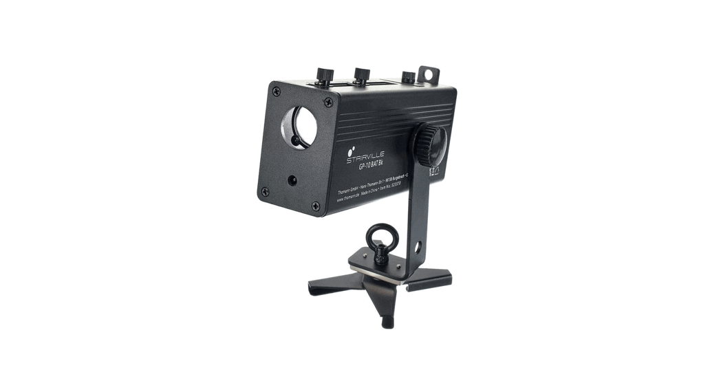 Stairville Gp-10 Bat Bk Gobo Projector User Guide Stairville Gp-10 Bat Bk Gobo Projector User Guide