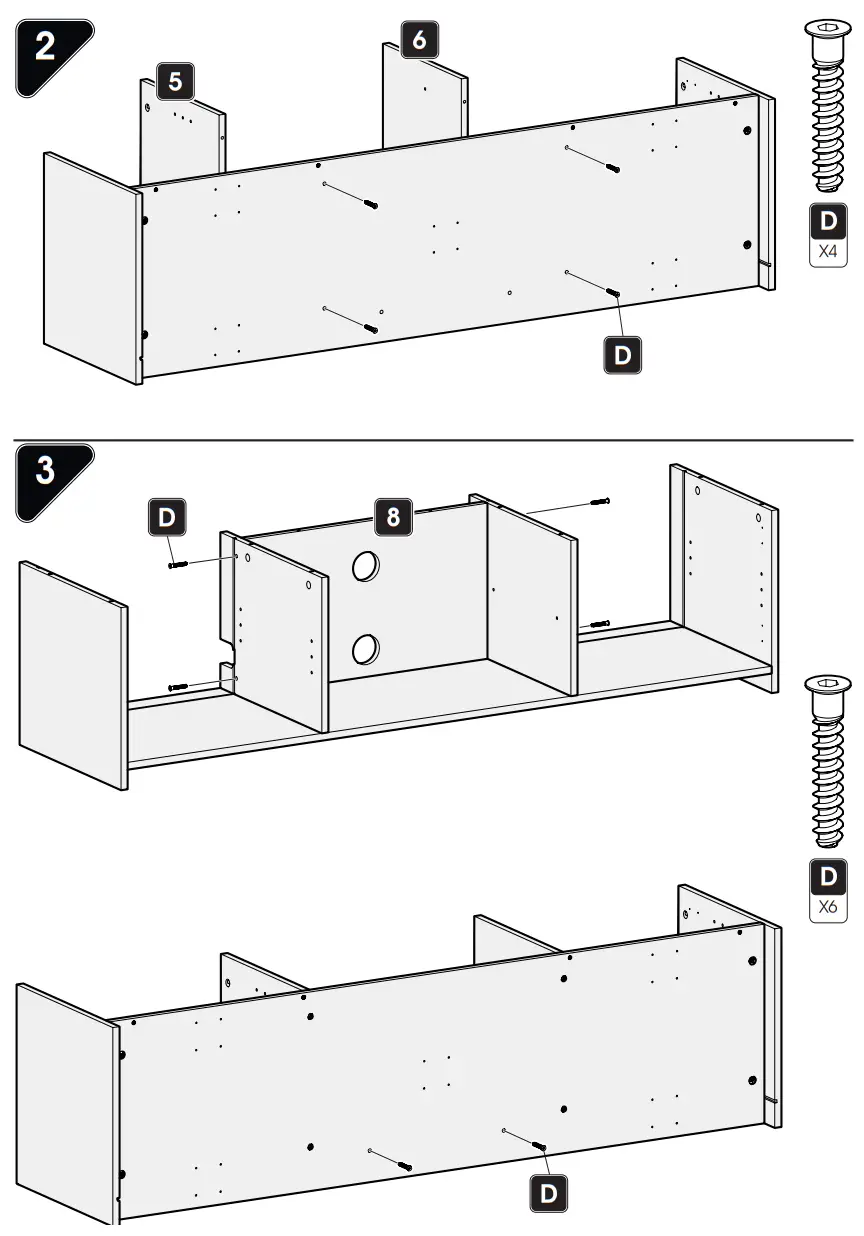 AVF FS1500WSSG-A Whitesands 1 5m TV Stand - fig 2