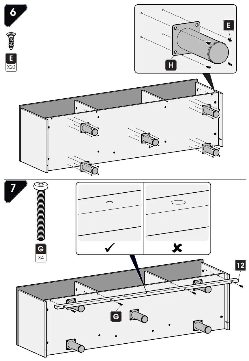 AVF FS1500WSSG-A Whitesands 1 5m TV Stand - fig 4