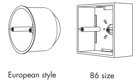 ledyilighting T15 Wall Mounted Touch Panel - Mechanical Structures 2