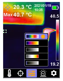 UNI T UTi120B Professional Thermal Imager - fig5