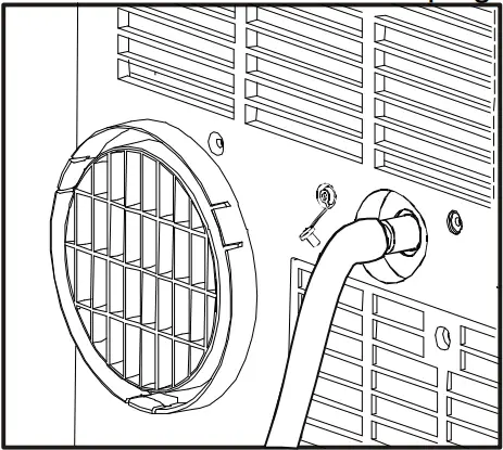 COMPACT APPLIANCE PAC801W Portable Air Conditioner - Direct drainage