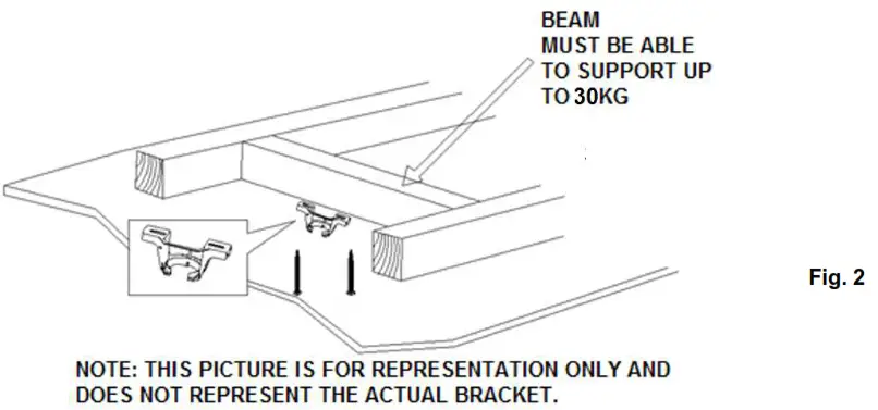 BAYSIDE 213015 Calypso 122cm 3 Blade Fan - fig2