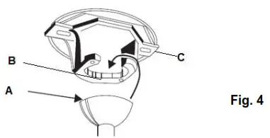BAYSIDE 213015 Calypso 122cm 3 Blade Fan - fig4