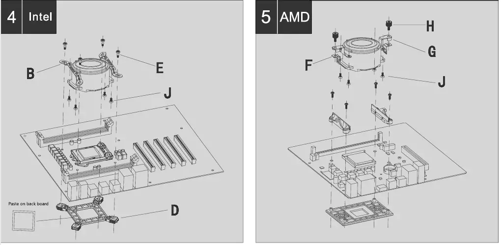 MARS GAMING ML360 RGB 3x120mm Liquid Cooling Kit-3
