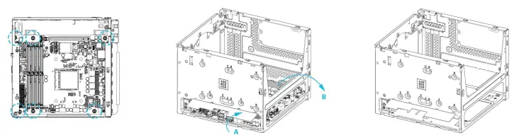 ASRock DeskMeet X300 Series Powerful and Compact Desktop PC - 25
