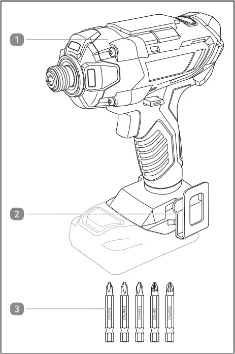 ALDI FERREX IS08 - Scope of delivery