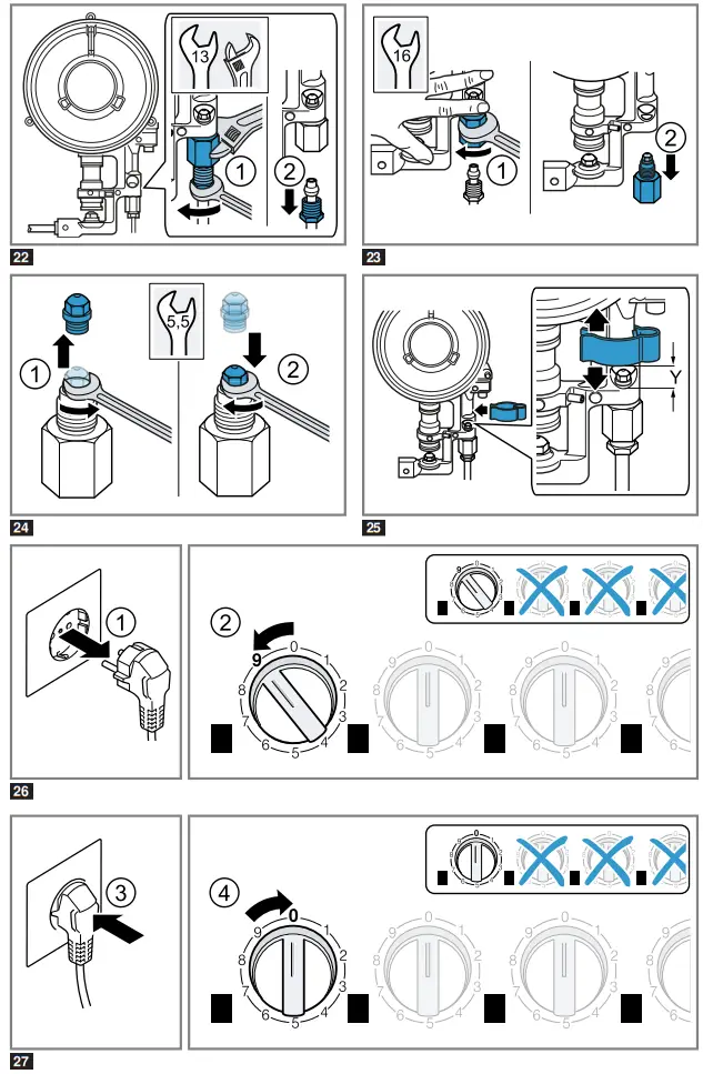 BOSCH PRP6A6D70 Gas Hob - fig 4