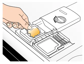 Whirlpool W11049299A Dishwasher Add detergent
