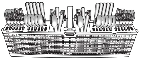 Whirlpool W11049299A Dishwasher silverware
