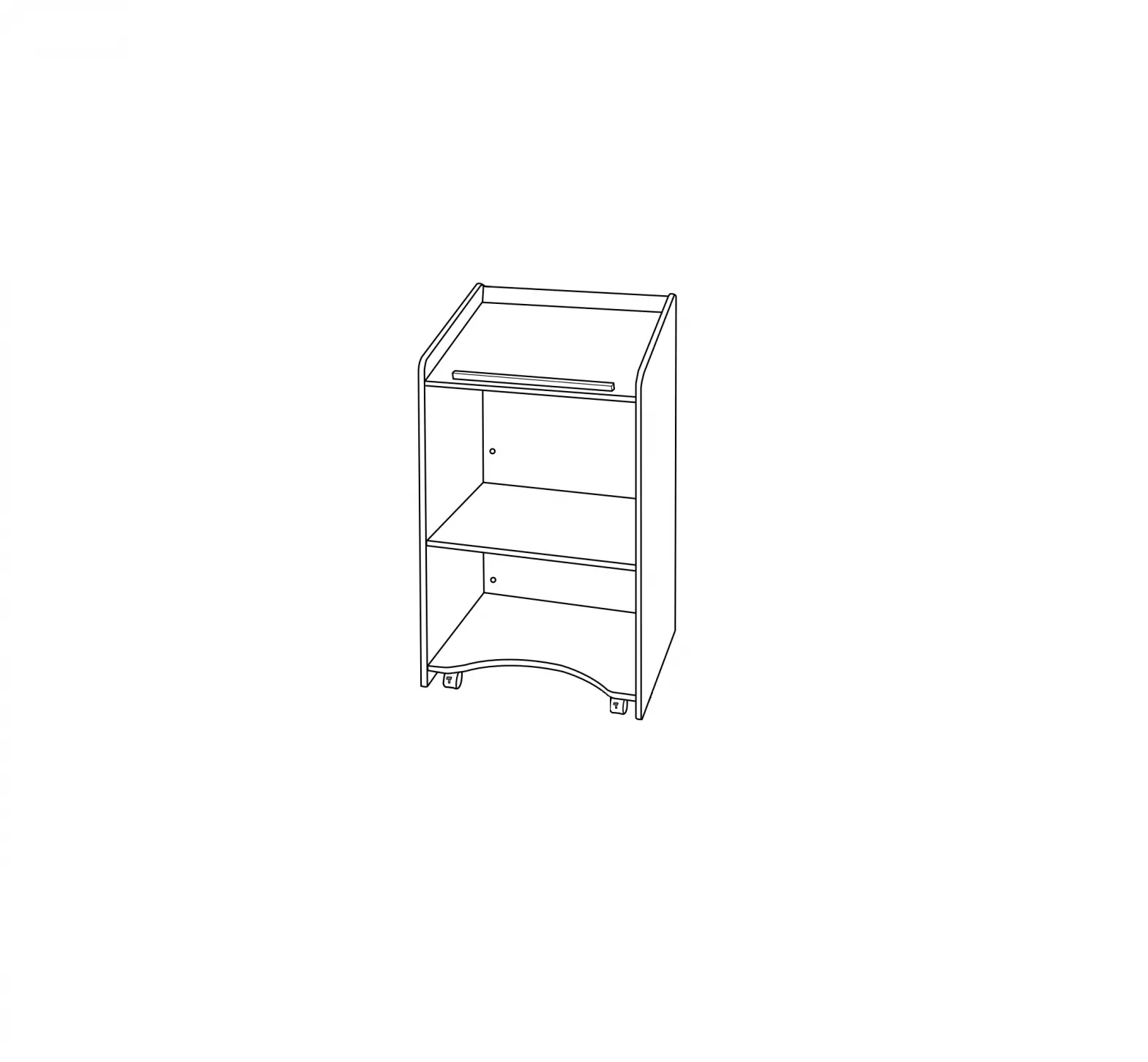 Uline H-7825 Lectern Installation Guide