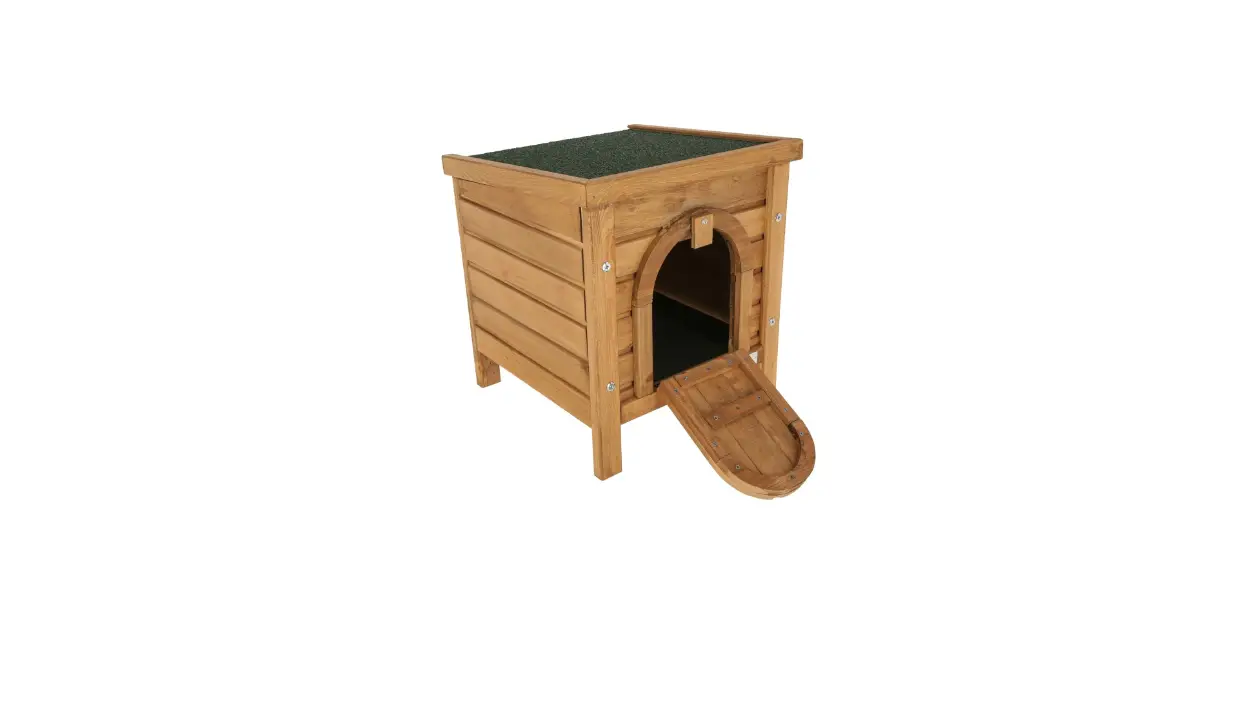 Kerbl 82740 Small Animal Hutch Outdoor Wood Instructions