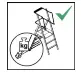 Mobile ladders with platform Figure 7