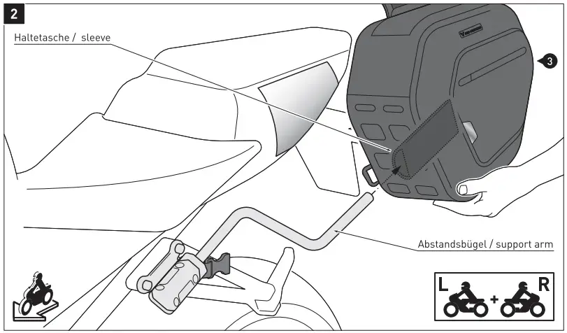 SW MOTECH BC HTA 07 740 30400 Saddlebag Set - fig 12