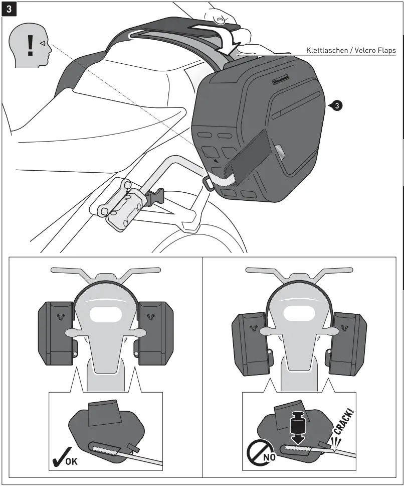 SW MOTECH BC HTA 07 740 30400 Saddlebag Set - fig 13