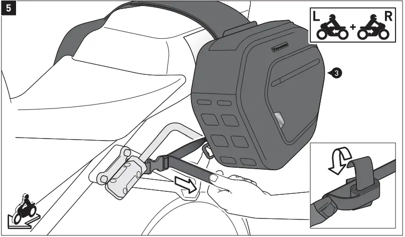 SW MOTECH BC HTA 07 740 30400 Saddlebag Set - fig 15