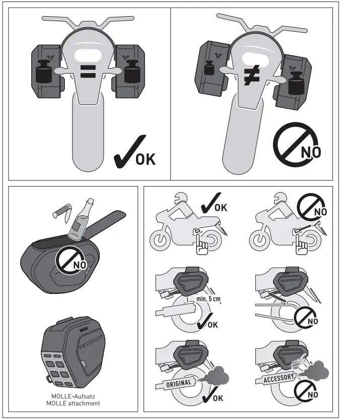 SW MOTECH BC HTA 07 740 30400 Saddlebag Set - fig 17