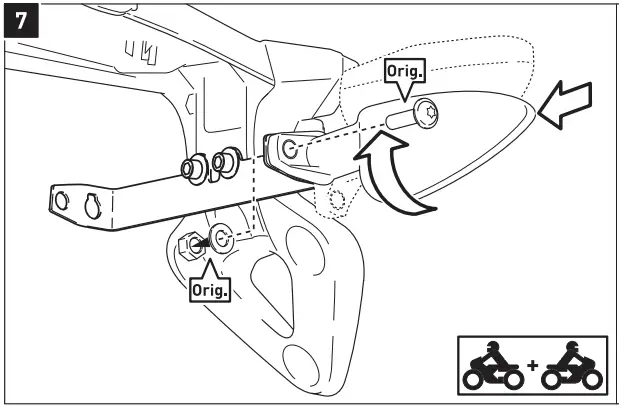 SW MOTECH BC HTA 07 740 30400 Saddlebag Set - fig 6
