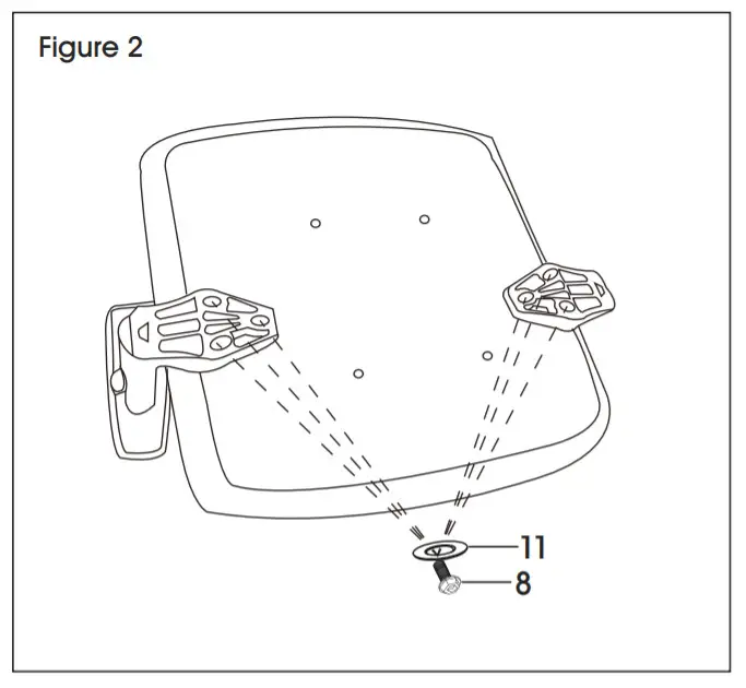 ULINE H-7628 Downtown Mesh Chair - assembly2