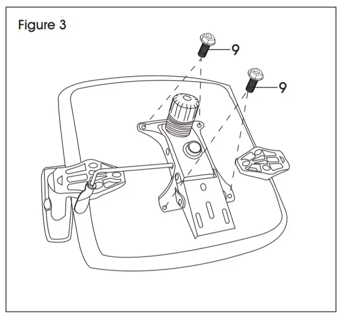 ULINE H-7628 Downtown Mesh Chair - assembly3
