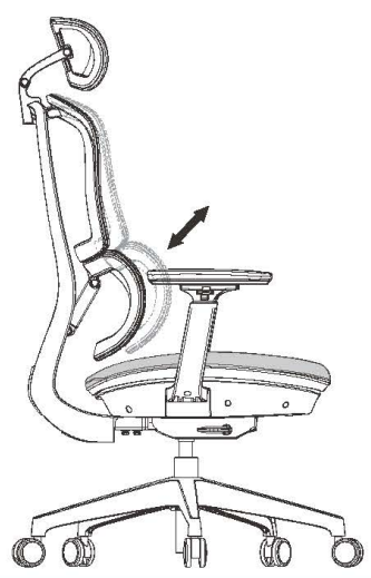 WORKPRO 8517865 Momentum Mesh High Back Active Chair-fig15