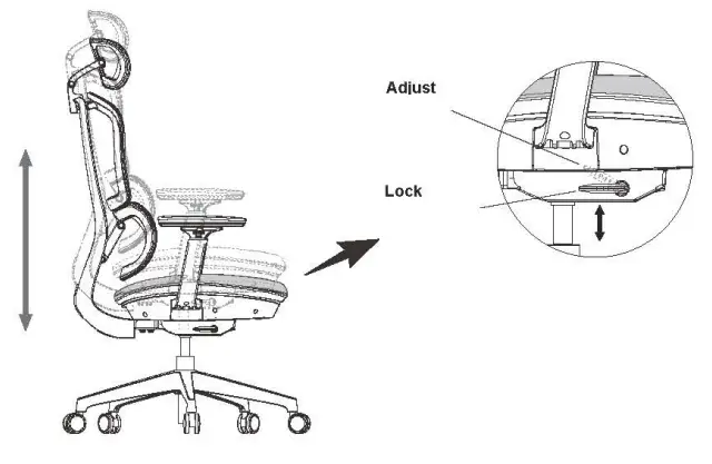 WORKPRO 8517865 Momentum Mesh High Back Active Chair-fig16