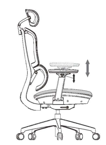 WORKPRO 8517865 Momentum Mesh High Back Active Chair-fig20