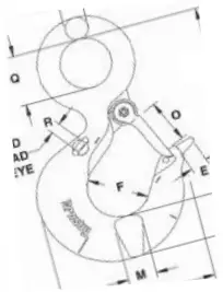 Crosby L-562A ROV Hooks A02