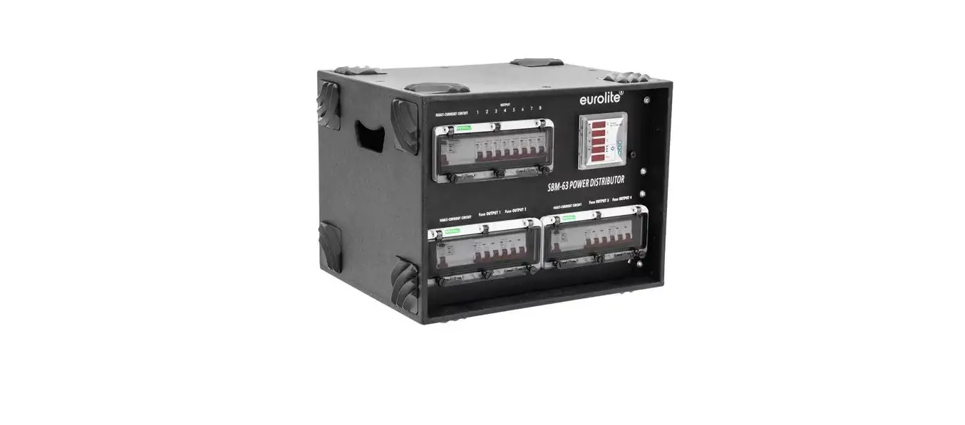 Eurolite Sbm-63b Power Distributor User Manual