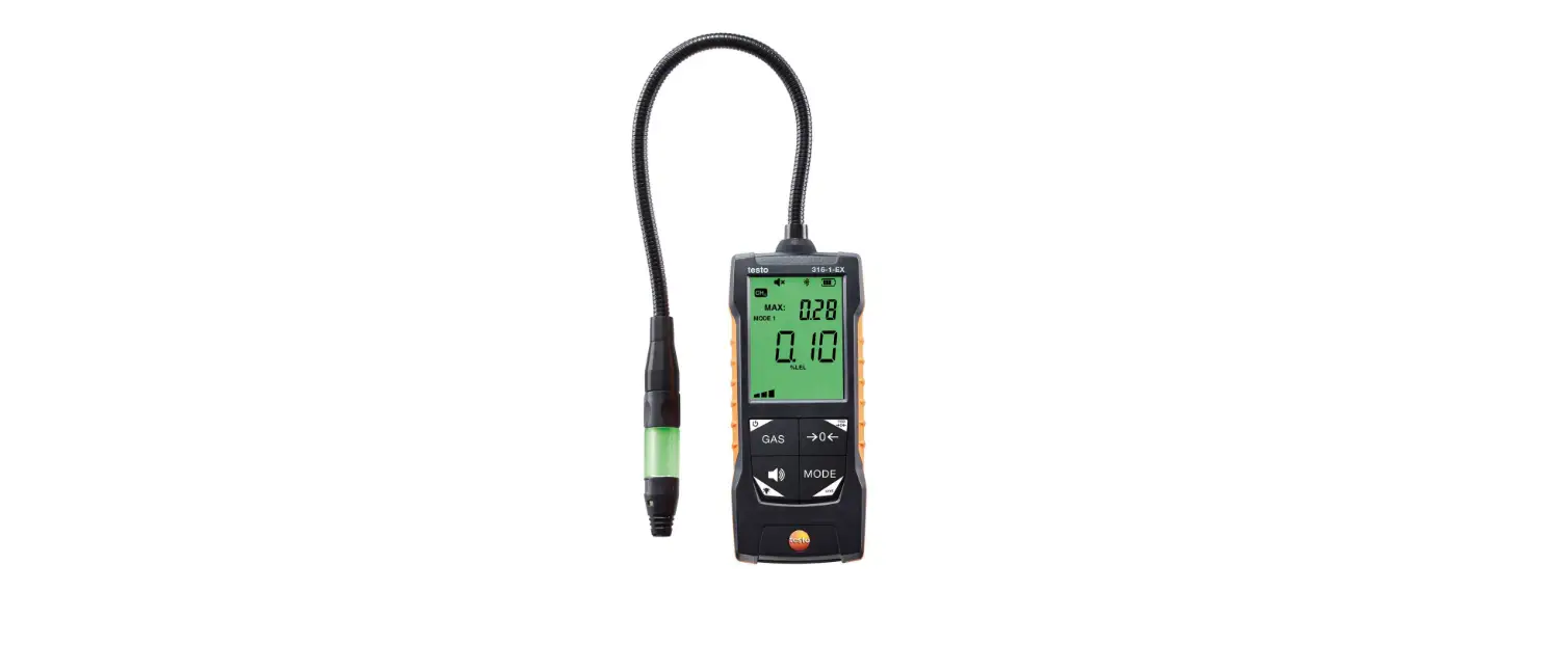 Testo 316-1 Gas Leak Detector With Explosion Protection User Manual