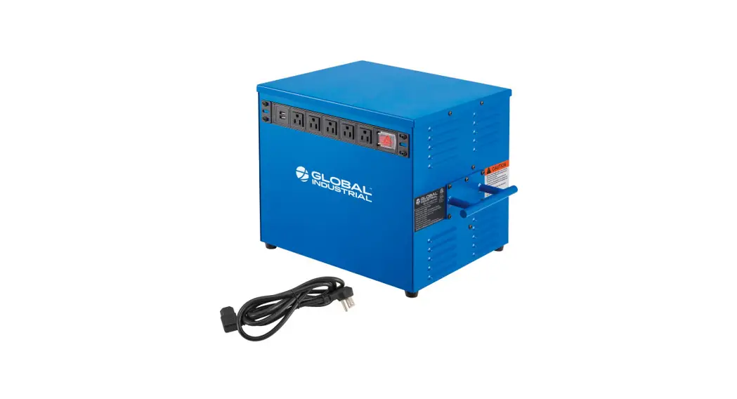 Global Industrial 436981 100 Ah/ 1000w Pure Sine Wave Portable Power Supply User Manual