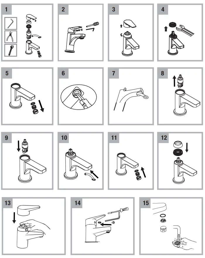 CORNAT SAYO Conmetall Meister GmbH Single Lever Basin Mixer - Fig1