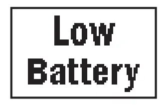 Low Battery