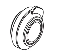 Silicone 0-Ring and Screen