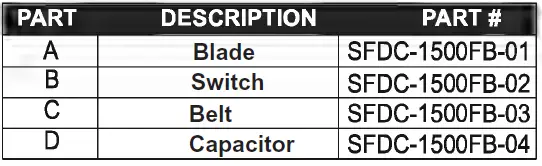 UTILITECH-SFDC-1500FB-60-IN-High-Velocity-Belt-Drive-Drum-Fan-Instruction-FIG-6