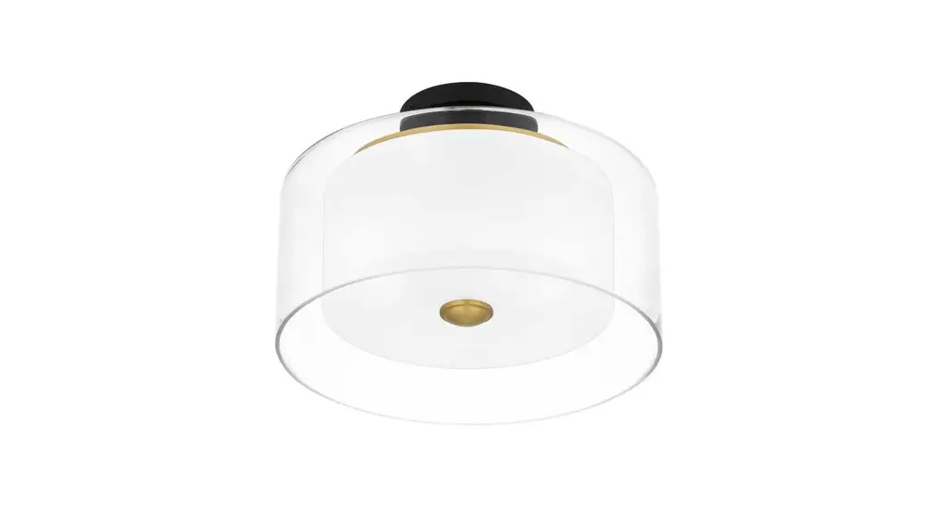 Quoizel Row1714mbk Rowland 14 Inch 2-light Matte Black Semi-flush Mount Instruction Manual