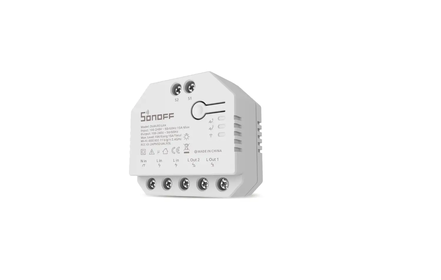Sonoff Dualr3, Dualr3 Lite 2-gang Wi-fi Smart Switch User Manual