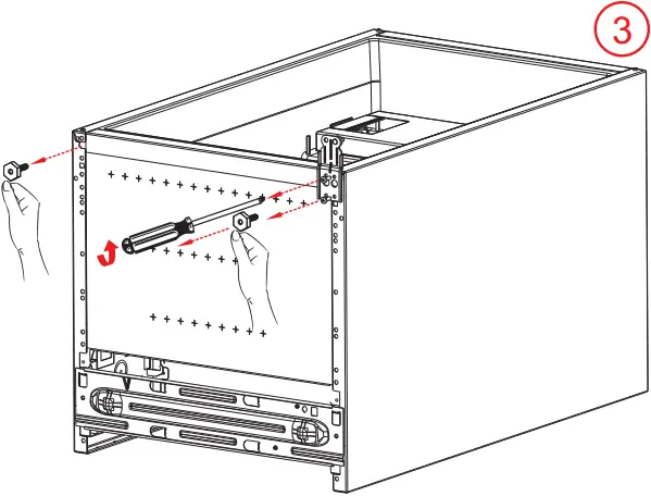 VESTEL VFKW6126 - Repositioning the Door 3