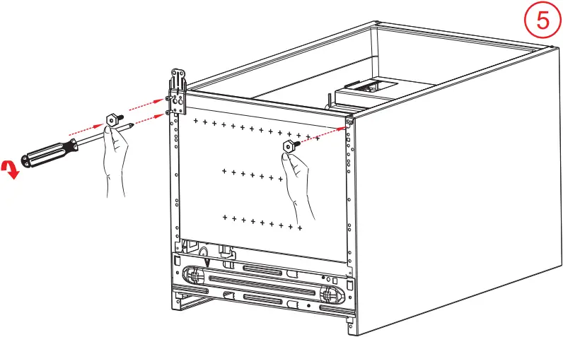 VESTEL VFKW6126 - Repositioning the Door 5