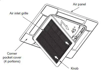 HITACHI P-N23NA2, P-AP160KA3, P-AP160NAE2 Air Panel Cooling and Heating-5