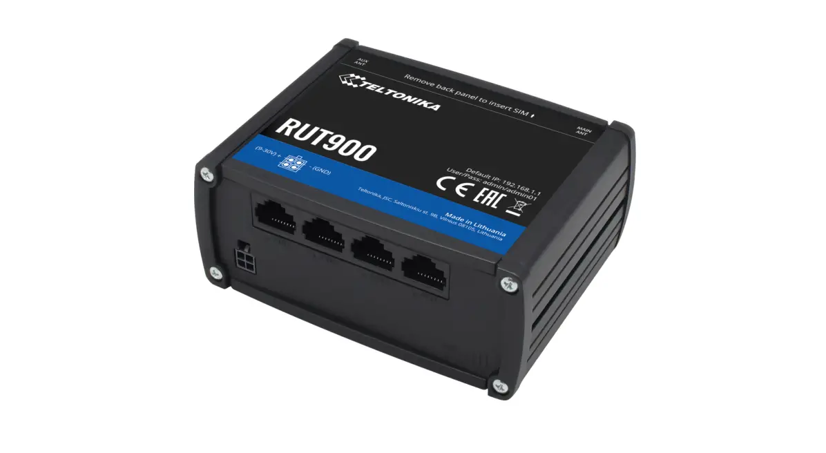 Teltonika Rut900 3g Dual Sim Router User Manual