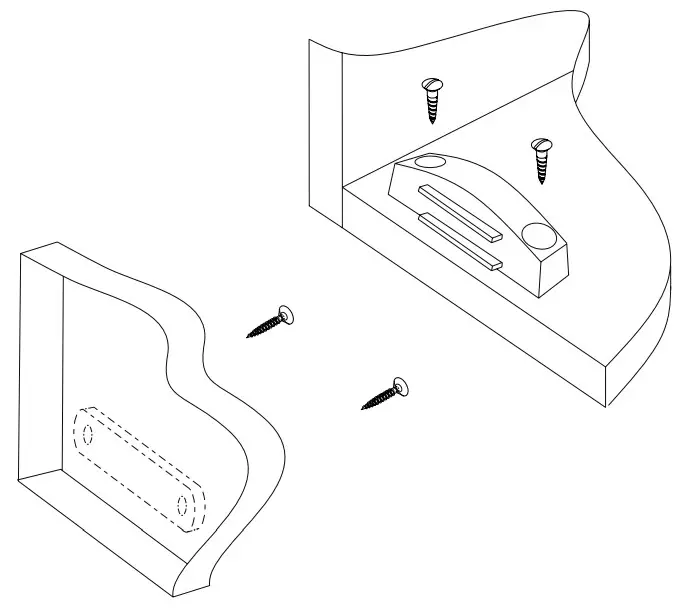 ARMAC MARTIN LM5103 Magnetic Catch - plate to the door