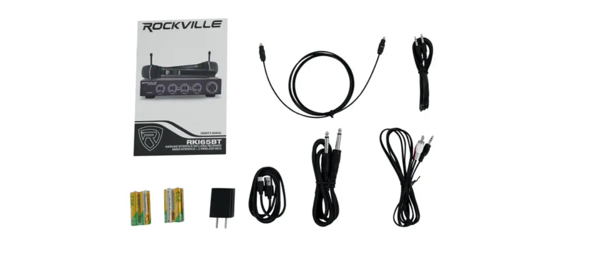 Rockville Rki65bt Karaoke Interface Includes Receiver Owner's Manual