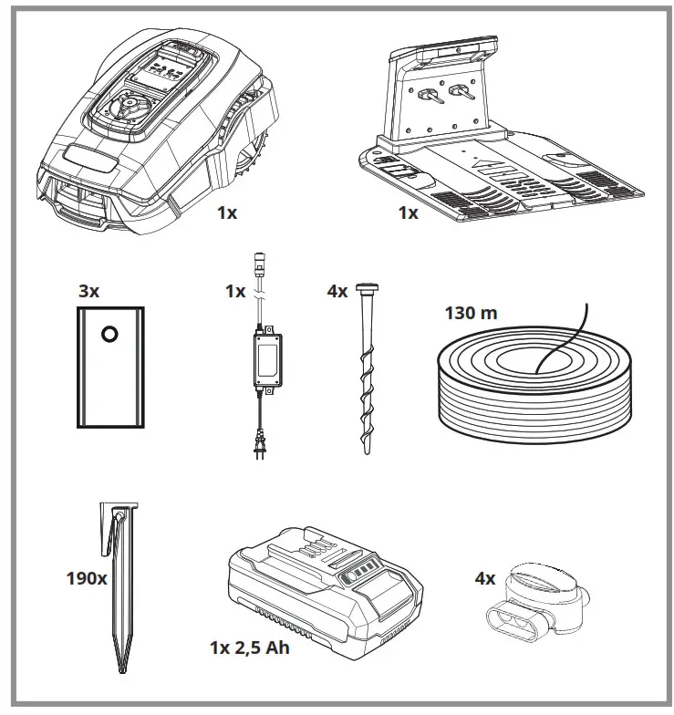 Einhell FREELEXO 500 BT Robot Lawn Mower