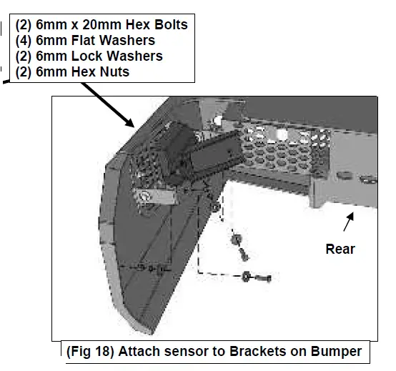 BODY ARMOR GM-2966 2018-2020 F150 Ambush Series Rear Bumper 19