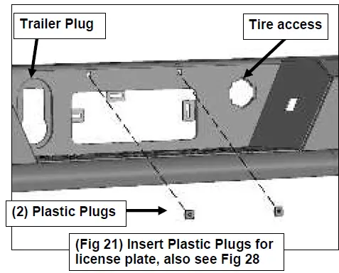 BODY ARMOR GM-2966 2018-2020 F150 Ambush Series Rear Bumper 22