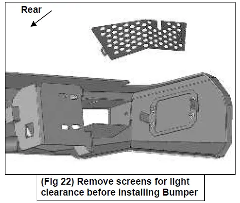 BODY ARMOR GM-2966 2018-2020 F150 Ambush Series Rear Bumper 23